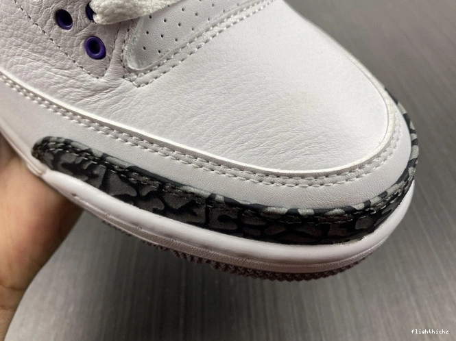 Jordan Retro CT8532-105 3 Air 'Dark Iris' 1127